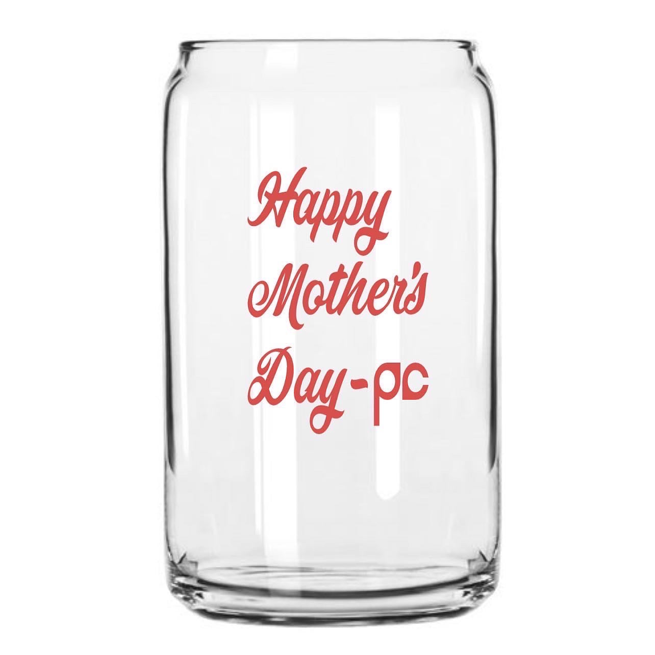 Mother's Day Glassware